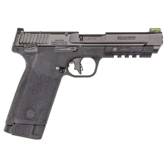 Smith & Wesson, M&P, Semi-automatic, Polymer Framed Pistol, Full Size, 22 WMR, 4.35" Barrel, Armornite Finish, Black, Optics Ready Slide For Shield SMSc Footprints, Manual Safety, Fiber Optic Front Sight, Two 30rd Magazines, 022188892932, FFL-SW-13433, RTG Parts