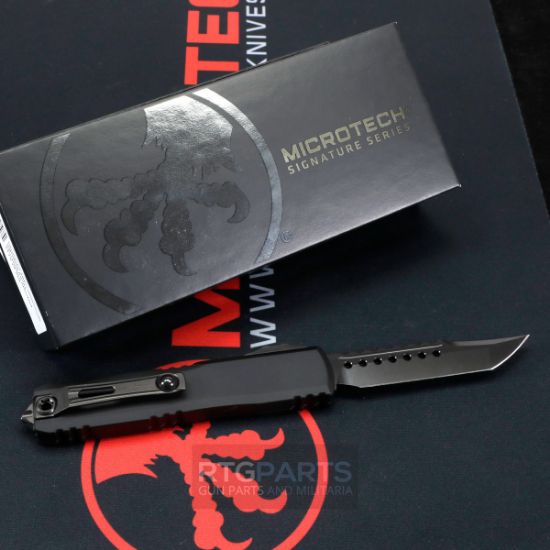 Picture of MICROTECH ULTRATECH GEN III ZBP OTF AUTOMATIC KNIFE, 3.5" HELLHOUND, DLC, SIGNATURE SERIES, 1119-1DLCTSH