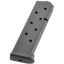 CMC Products, Magazine, Railed Power Mag, 45 ACP, 8 Rounds, 8rd, Fits 1911, Stainless, Black Finish,750958734716, MIS-CMC-M-RPM-45FS8-B, RTG Parts