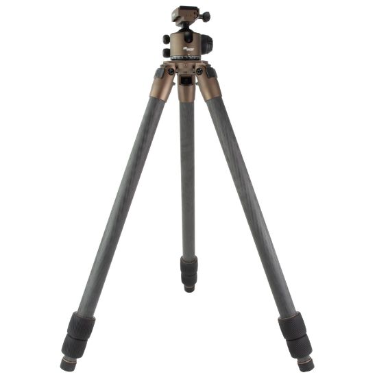 Sig Sauer, ZULU-DMR, Tripod, ARCA-SWISS Ball Head Mounting Interface, Carbon Fiber Construction, Matte Finish, Flat Dark Earth, Includes ARCA-SWISS Base Plate, (1) 5mm & (1) 2.5mm Allen Wrench, Carry Case, 798681681280, SIG-SOZT1002 RTG Parts