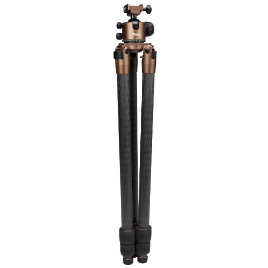 Sig Sauer, ZULU-DMR, Tripod, ARCA-SWISS Ball Head Mounting Interface, Carbon Fiber Construction, Matte Finish, Flat Dark Earth, Includes ARCA-SWISS Base Plate, (1) 5mm & (1) 2.5mm Allen Wrench, Carry Case, 798681681280, SIG-SOZT1002 RTG Parts