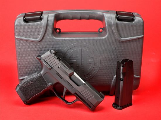 	Sig Sauer, P365X, Striker Fired, Semi-automatic, Polymer Framed Pistol, Sub-Compact, 9MM, 3.1" Barrel, Matte Finish, Black, X-Ray 3 Night Sights, Optic Ready, Manual Safety, 12 Rounds, 2 Magazines, 798681663873, FFL-SIG-365X-9-BXR3-MS, RTG Parts