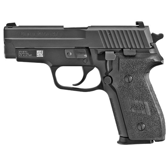 Sig Sauer, M11-A1, Double Action/Single Action, Semi-automatic, Metal Frame Pistol, Compact, 9MM, 3.9" Barrel, Alloy, Nitron Finish, Black, Polymer Grips, SIGLITE Night Sights, Decocker, 15 Rounds, Short Reset Trigger, 3 Magazines, 798681448739, FFL-SIG-M11-A1, RTG Parts