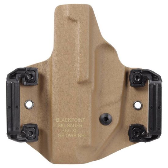 Sig Sauer, P365XL, Outside the Wasteband Holster, Right Hand, BlackPoint Tactical, Black/COY, 191107194386, SIG-HOL-365XL-OWB-RH, RTG Parts