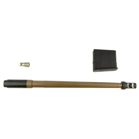 Barrett, MK22 Barrel Conversion Kit, 762NATO, 20", Fluted, 1:8" Twist, 10rd Magazine, Coyote Cerakote, "C", 810021511825, MIS-BAR-19536, RTG Parts