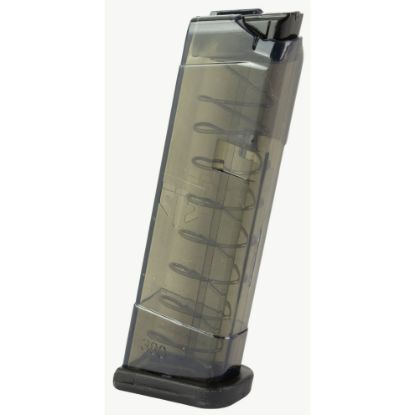 ETS Glock 42 .380 9rd Magazine, Carbon Smoke, Elite Tactical Systems Group Mag, 850016478726, SMK-GLK-42-9, ETS-GLK42-9-SMK, RTG Parts