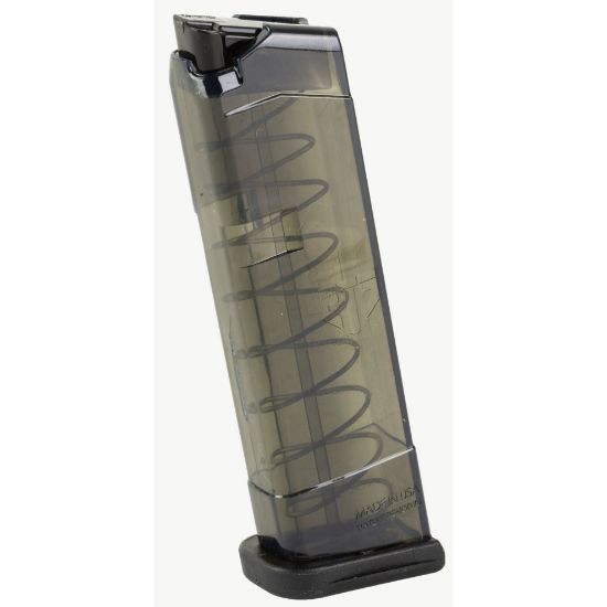 ETS Glock 42 .380 9rd Magazine, Carbon Smoke, Elite Tactical Systems Group Mag, 850016478726, SMK-GLK-42-9, ETS-GLK42-9-SMK, RTG Parts