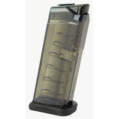 ETS Glock 42 .380 7rd Magazine, Carbon Smoke, Elite Tactical Systems Group Mag, SMK-GLK-42, 850016478719, ETS-GLK42-SMK, RTG Parts