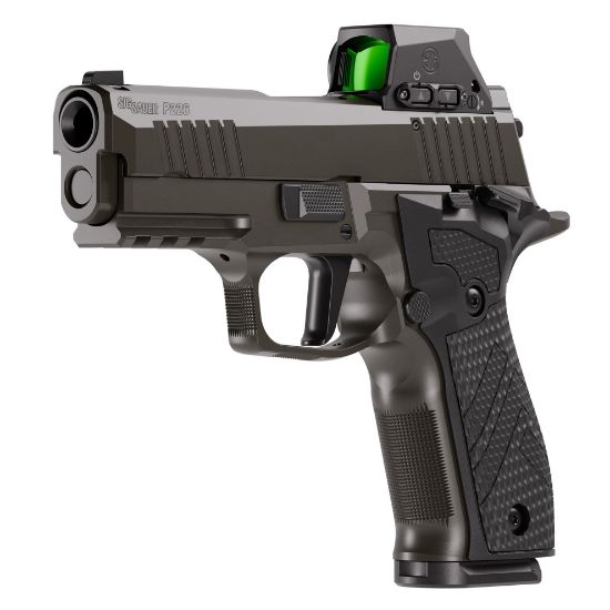 Sig Sauer, P226, X-Series Legion, Semi-automatic, Single Action Only, Metal Frame Pistol, Carry Size, 9MM, 3.8" Barrel, Cerakote Finish, Legion Gray, Sig-Loc Pro Romeo-X Compact Optic, Sig-Loc Pro Optics Ready Slide, X-Ray 3 Night Sights, Manual Safety, G10 Grips, 3x18rd Mags, 798681725700, FFL-SIG-226XCA-9-LEGION-SAO-RXSL, RTG Parts