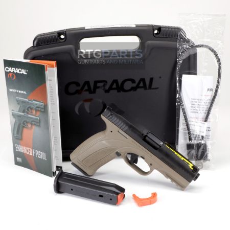 Picture of CARACAL ENHANCED F 9MM, QUICK SIGHT SYSTEM, TAN, 18RD