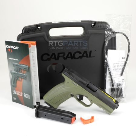 Picture of CARACAL ENHANCED F 9MM, QUICK SIGHT SYSTEM NIGHT SIGHTS, ODG, 18RD