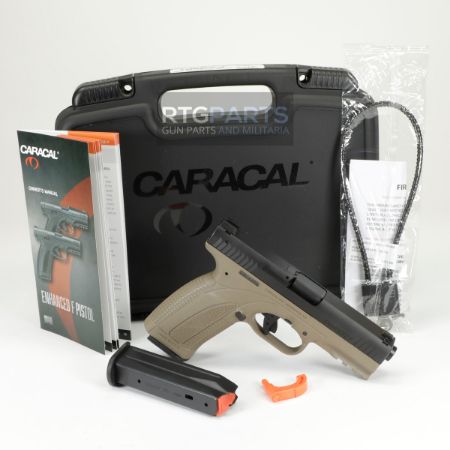 Picture of CARACAL ENHANCED F 9MM, 3-DOT NIGHT SIGHTS, TAN, 18RD