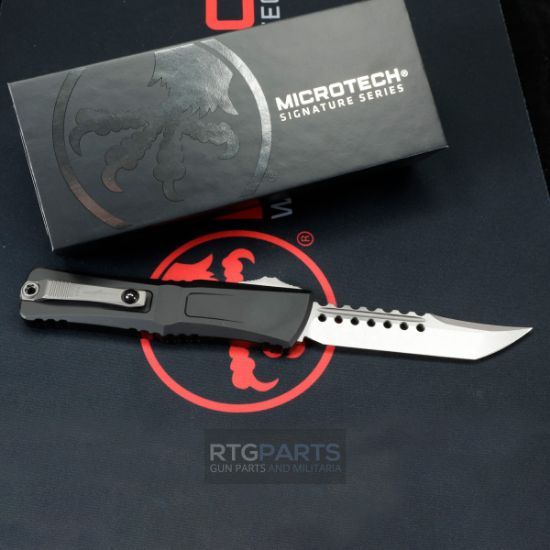 Picture of MICROTECH COMBAT TROODON GEN III OTF, HELLHOUND, STONEWASH, 4 INCH, 1219-10S