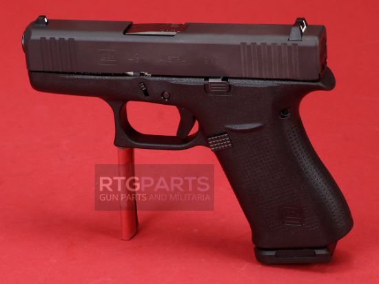 GLOCK 43X NO-RAIL AUSTRIAN MADE 9MM W/ SHILED ARMS MAG CATCH & 3X15RD MAGS, FFL-GLOCK-PA4350201-SHIELDARMS, RTG Parts