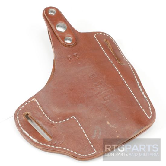 Picture of GERMAN WALTHER P5 LEATHER POLICE STRONGSIDE CONCEALMENT HOLSTER, STAMPED P5, LEFT HAND