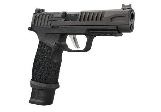 Sig Sauer, P365 Fuse, Compact, 9MM, 4.3" Barrel, Black, Sig Sauer LXG Grip, Fiber Optic Front and Low Profile Combat Rear Sights,17rd/21rd,  3 Magazines, X-Macro, XMacro, 798681698721, FFL-SIG-365XF-9-BFO, RTG Parts