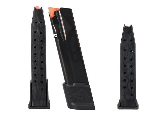 Sig Sauer, P365 Fuse, Compact, 9MM, 4.3" Barrel, Black, Sig Sauer LXG Grip, Fiber Optic Front and Low Profile Combat Rear Sights,17rd/21rd,  3 Magazines, X-Macro, XMacro, 798681698721, FFL-SIG-365XF-9-BFO, RTG Parts