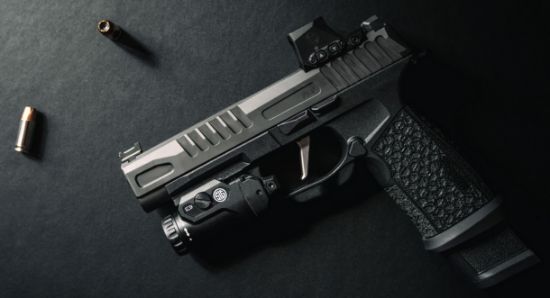 Sig Sauer, P365 Fuse, Compact, 9MM, 4.3" Barrel, Black, Sig Sauer LXG Grip, Fiber Optic Front and Low Profile Combat Rear Sights,17rd/21rd,  3 Magazines, X-Macro, XMacro, 798681698721, FFL-SIG-365XF-9-BFO, RTG Parts