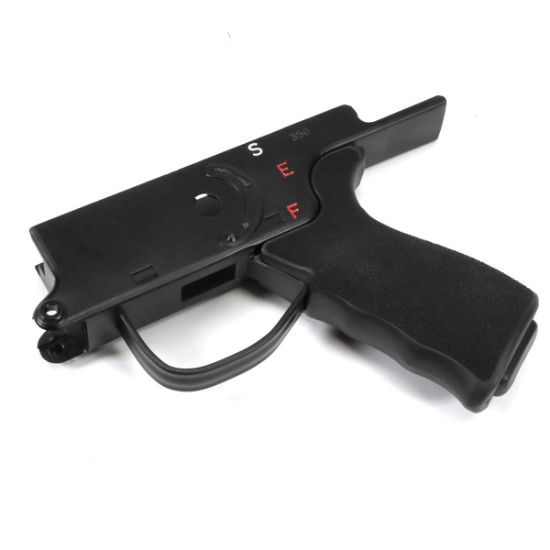 Picture of HK91/G3 STEEL CLIPPED & PINNED SEF LOWER W/ GRIP, PAINTED BLACK