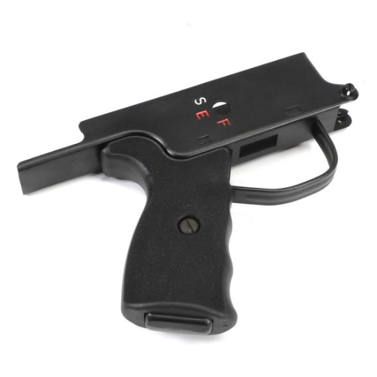 Picture of HK91/G3 STEEL CLIPPED & PINNED SEF LOWER W/ GRIP, PAINTED BLACK