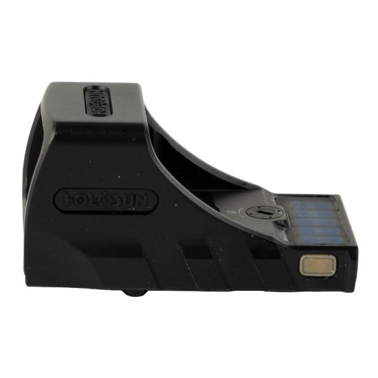 Holosun Technologies, SCS, Green Dot Sight, Non-Magnified, Fits Factory Optic Ready Walther PDP, Green Ring & 2 MOA Dot, Matte Finish, Black, Solar with Internal Battery, 810047072850, H-SCS-PDP-GR, RTG Parts