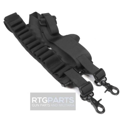 Picture of DELUXE TWO POINT 14RD BANDOLIER SHOTGUN SLING 