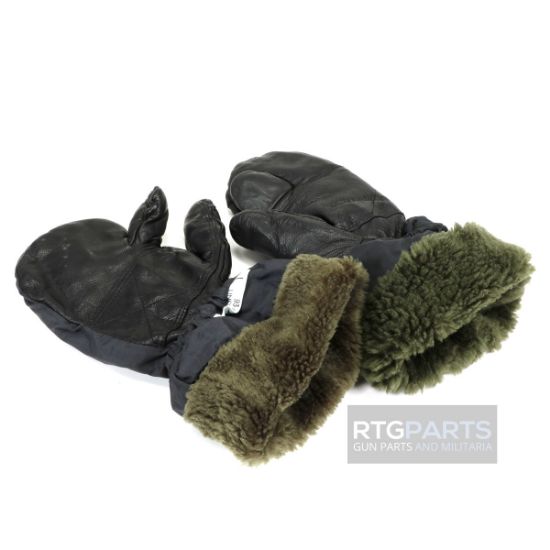 Picture of SWISS MITTENS WITH LEATHER PALM AND TRIGGER FINGER
