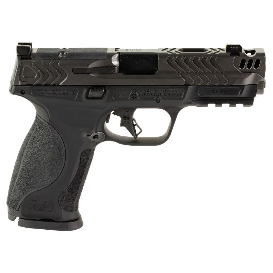 Smith & Wesson, M&P M2.0 Metal, Aluminum Framed Pistol, Full Size, 9MM, 4.22 Ported Barrel, Armornite Finish, Gray, Front Night Sight, Blacked Out Rear Sight, No Manual Safety, Interchangeable Grip Inserts, Optic Ready, Two 17rd Magazines, 022188895742, FFL-SW-13987, RTG Parts