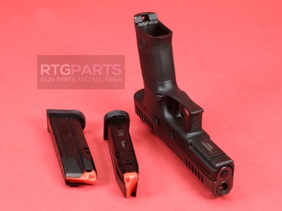 Picture of CZ P-10 C OR PORTED 4" 9MM 2X15RD BLK 91578