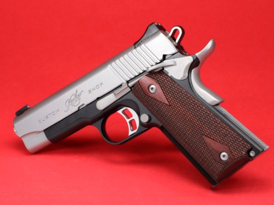 Kimber America, Pro CDP II, Semi-automatic, 1911, Compact, 45 ACP, 4" Barrel, Matte Finish, Black Frame, Silver Slide, Rosewood Grips, Ambidextrous, Manual Safety, Tritium Night Sights, 7 Rounds, 669278320557, FFL-KIMBER-3200055CA, RTG Parts