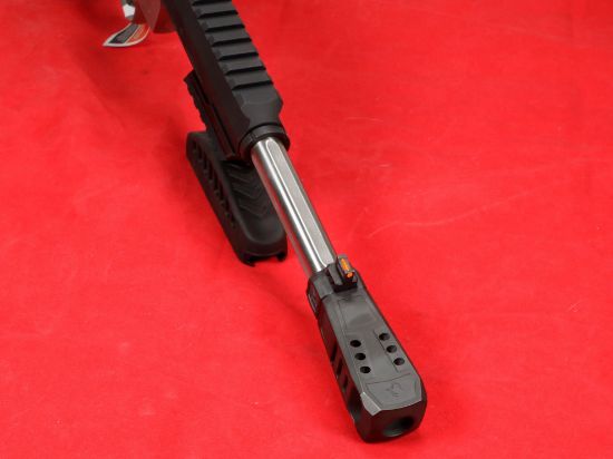 Taurus USA, Raging Hunter, Double/Single Action, Metal Frame Revolver, Large Frame, 460 S&W, 10" Barrel, Stainless Steel, Matte Finish, Black Barrel/Cylinder, Silver Frame, Rubber Grips, Adjustable Rear Sight, 5 Rounds, 725327619086, FFL-TAURUS-2-460105RH, RTG Parts