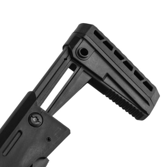 UTG PRO AK Side Folding Stock, AK47 AKM, for Standard Straight Tang Receivers, Stamped Single Tang Receiver Trunnion, AKK-RBU47FS01, RTG Parts