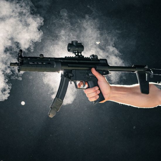 Magpul MP5 Brace, MP BSL Arm Brace, Compatible With HK94 MP5 SP5 Pistols, QD Sling Mount, Black, Not Compatible With HK91/G3/SP89/SP5K/MP5K, 840815132141, MP-MAG1072-BLK, RTG Parts