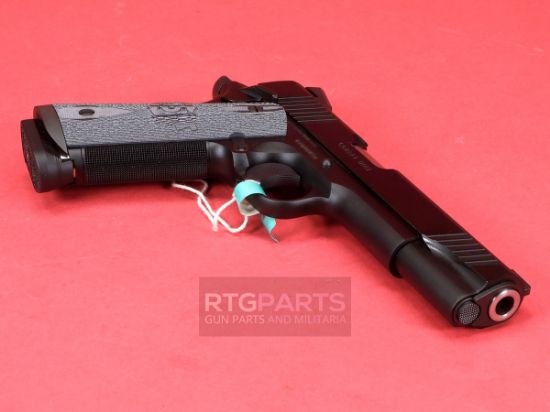 Colt's Manufacturing, Combat Unit Government, 1911, Semi-automatic, Metal Frame Pistol, Full Size, 9mm, 5" Barrel, Matte Finish, Steel Construction, G10, Adjustable Sights, 1 9rd Magazine, CCU, 098289111616, FFL-COLT-O1082CCU, RTG Parts