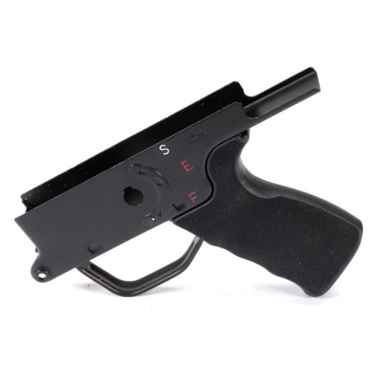 Picture of HK91/G3 STEEL CLIPPED & PINNED SEF LOWER W/ GRIP, PAINTED BLACK
