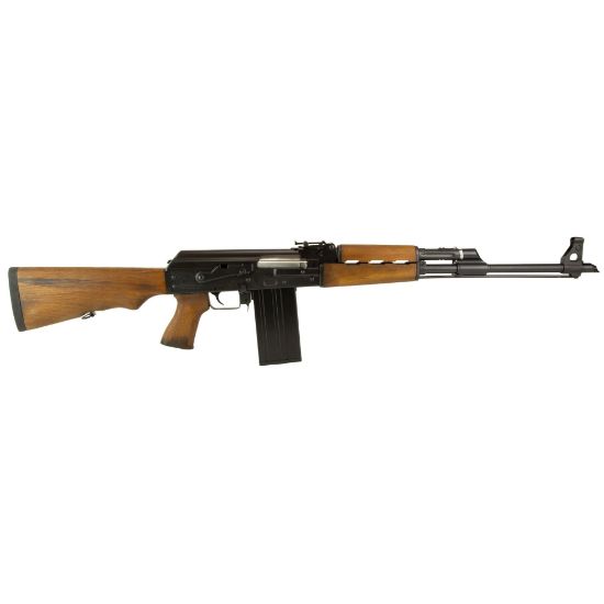 Zastava, M77, Semi-automatic Rifle, AK, 308 Winchester, 19.7" Barrel, Matte Blued Finish, Wood Furniture, Adjustable Sights, 20 Rounds, 1 Magazine, 685757098731 , FFL-ZASTAVA-ZR77308W, RTG Parts