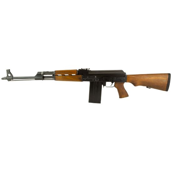 Zastava, M77, Semi-automatic Rifle, AK, 308 Winchester, 19.7" Barrel, Matte Blued Finish, Wood Furniture, Adjustable Sights, 20 Rounds, 1 Magazine, 685757098731 , FFL-ZASTAVA-ZR77308W, RTG Parts