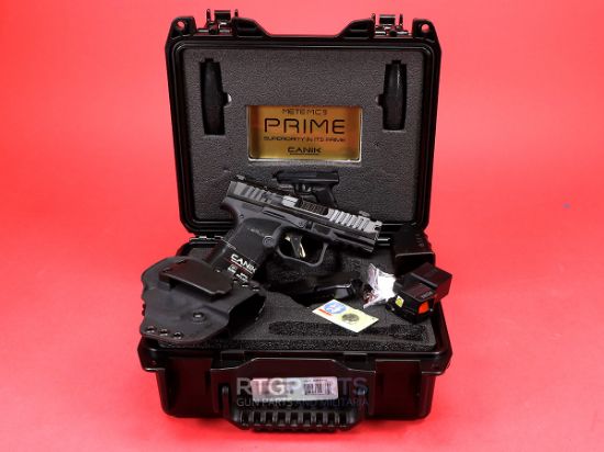 Picture of CANIK METE MC9 PRIME 9MM PISTOL W/ M04 OPTIC, COMP, NS, HG8328V-N