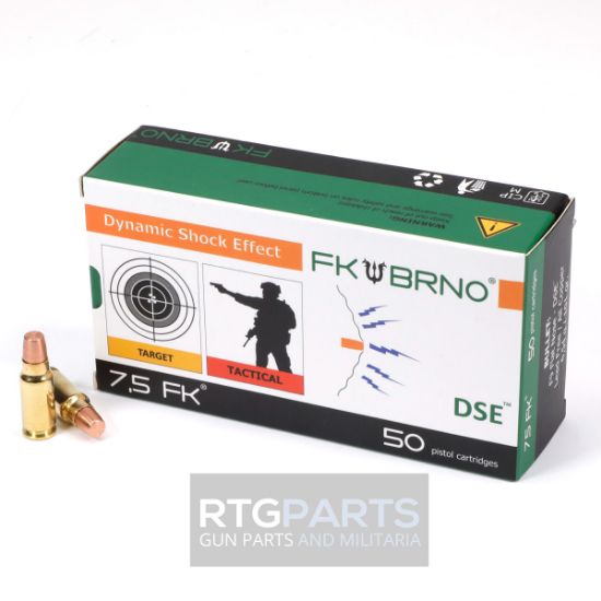 Picture of FK BRNO F9 7.5 FK AMMO, 101GR LEAD FREE FLAT NOSE, 50RD BOX