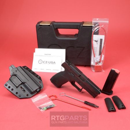 Picture of DEMO CZ P-10 C 4" BLACK 2X15RD PN91531 W/ HOLSTER