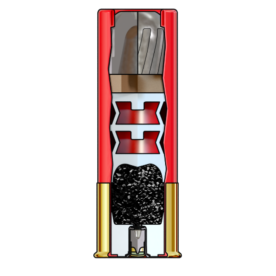 Picture of WINCHESTER SUPER-X 12GA 2.75" 1 OUNCE RIFLED SLUG HOLLOW POINT, 5/BOX
