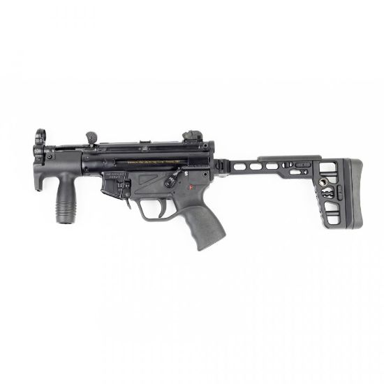 SAMSON S.A.S. FOR MP5K SP5K SP89, Tactical Folding Stock, Adjustable Cheek Piece, Adjustable Length of Pull, MP5 Integrated End Cap and Buffer, 850059556757, SAM-04-06166-01, RTG Parts