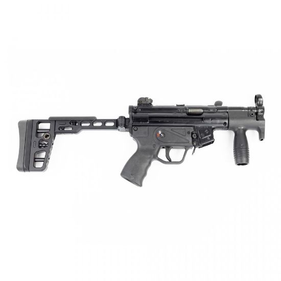 SAMSON S.A.S. FOR MP5K SP5K SP89, Tactical Folding Stock, Adjustable Cheek Piece, Adjustable Length of Pull, MP5 Integrated End Cap and Buffer, 850059556757, SAM-04-06166-01, RTG Parts