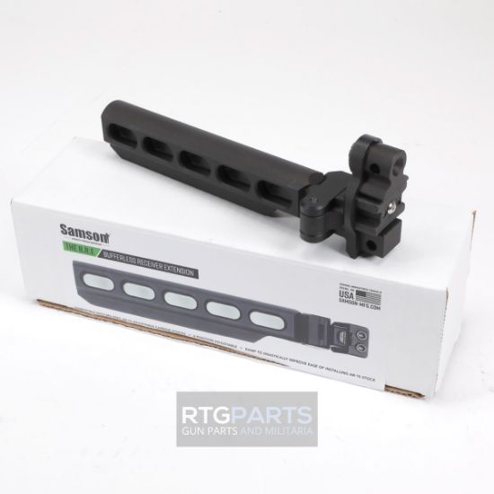 Picture of SAMSON B.R.E. FOLDING BUFFERLESS RECEIVER EXTENSION WITH MP5K SP5K END CAP, BLACK