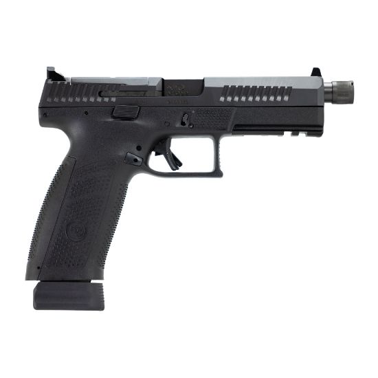 CZ P-10F  OR SR 5.1" SUPPRESSOR & OPTICS READY BLACK 2X21RD, 91556