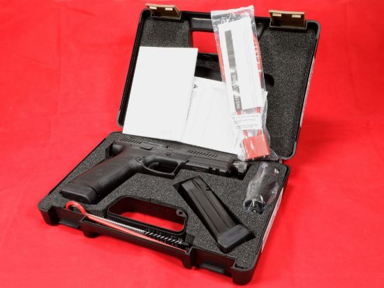CZ P-10F  OR SR 5.1" SUPPRESSOR & OPTICS READY BLACK 2X21RD, 91556