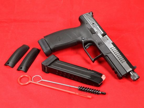 CZ P-10F  OR SR 5.1" SUPPRESSOR & OPTICS READY BLACK 2X21RD, 91556