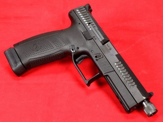 CZ P-10F  OR SR 5.1" SUPPRESSOR & OPTICS READY BLACK 2X21RD, 91556