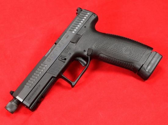 CZ P-10F  OR SR 5.1" SUPPRESSOR & OPTICS READY BLACK 2X21RD, 91556