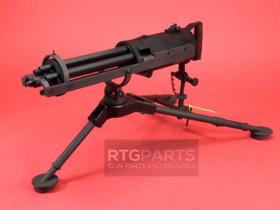 Tippmann Ordnance, Gatling Gun, Hand Crank, 22LR, (6) 8.5" Barrels, Steel, Matte Finish, Black, Includes Tripod, T&E, 50 Belt Links and 1,000rds of ammo, Beltfed .22, FFL-TO-GG-2200, RTG Parts